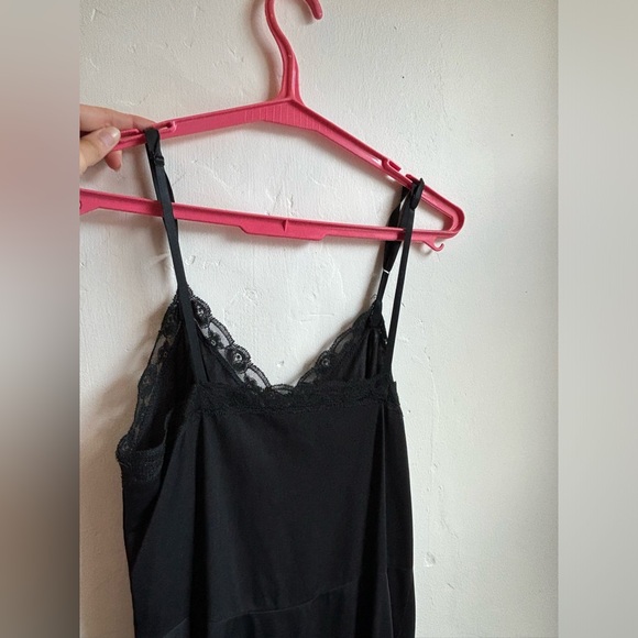 Vintage Black Lingerie Slip NWOT - Picture 4 of 4